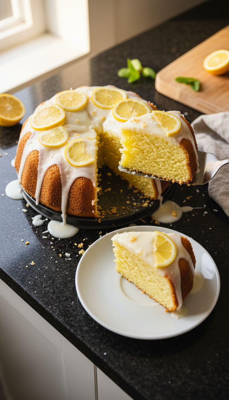 Dairy-Free Lemon Spring Cake