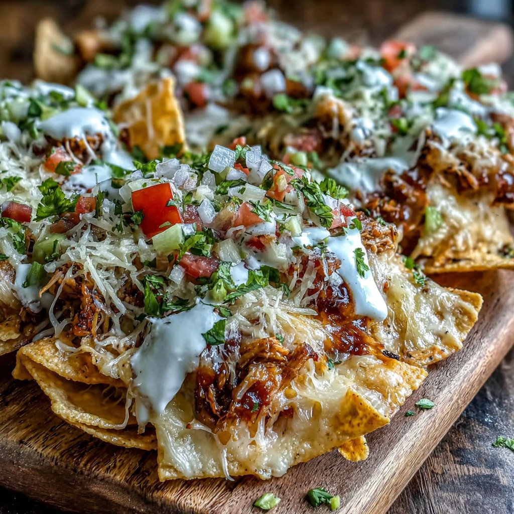 Loaded Turkey Nachos Supreme