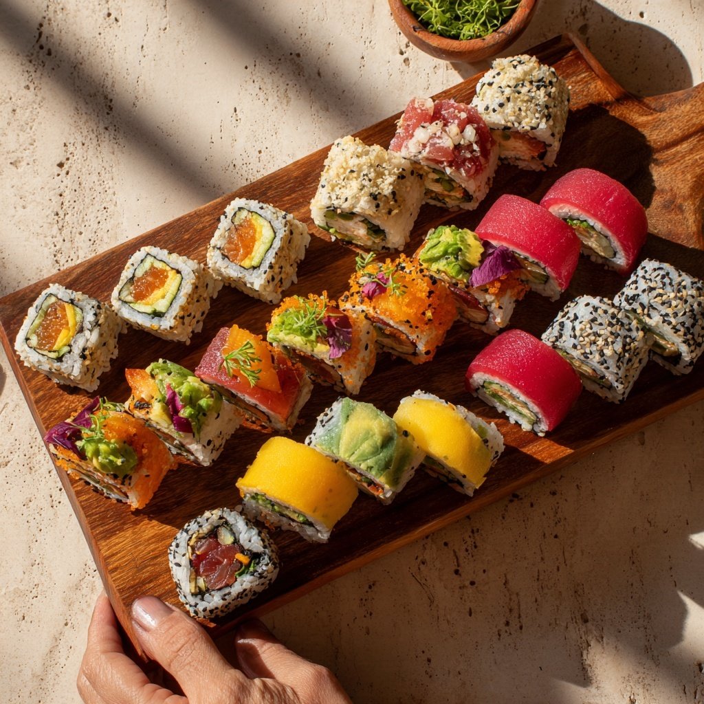 Global Japanese Sushi Rolls