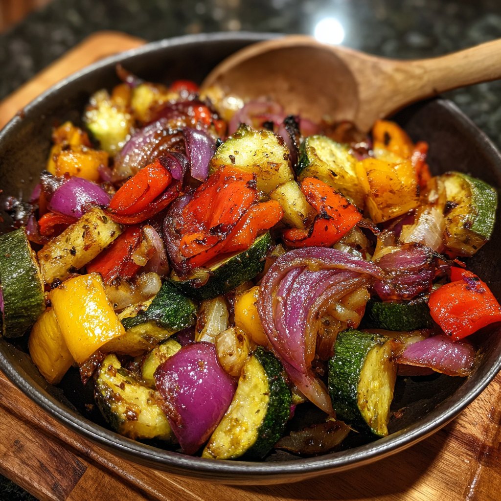 Zesty Roasted Vegetable Medley