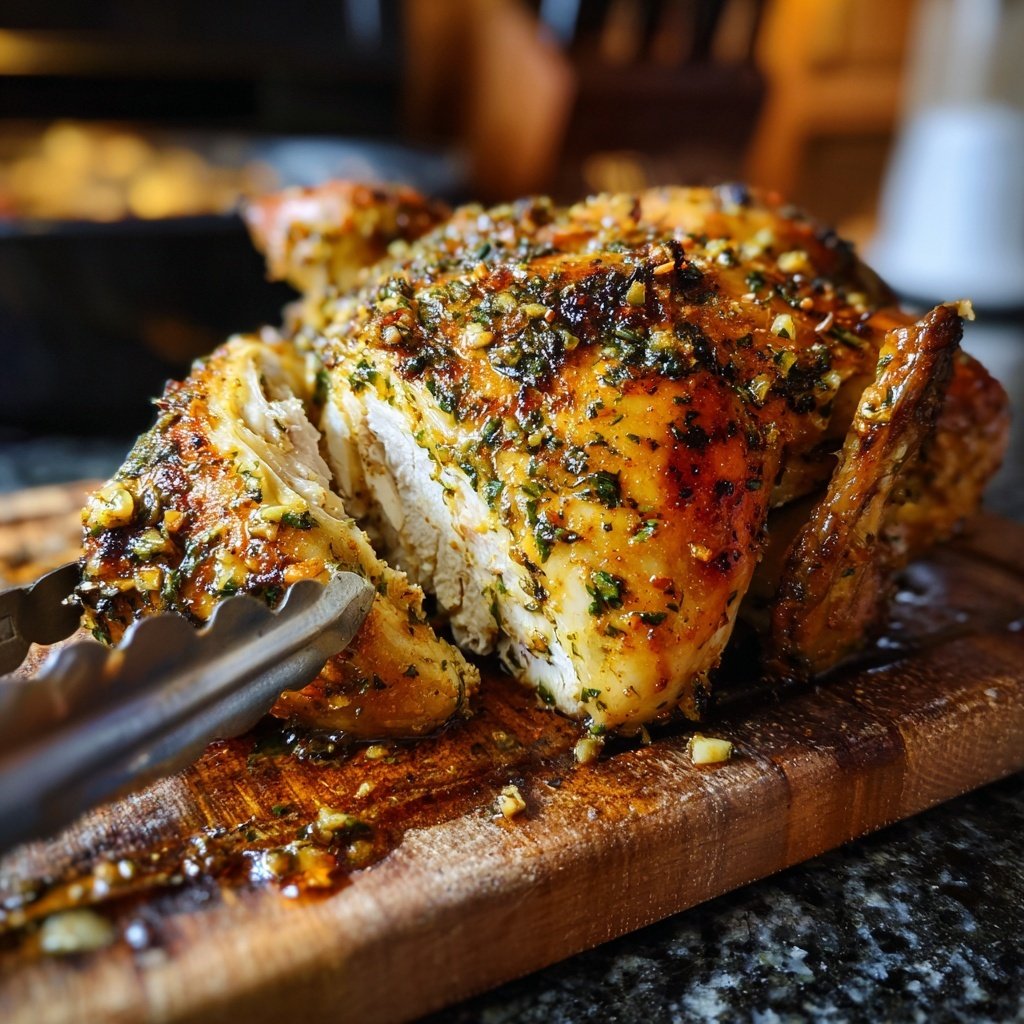 Easy Garlic Herb Chicken