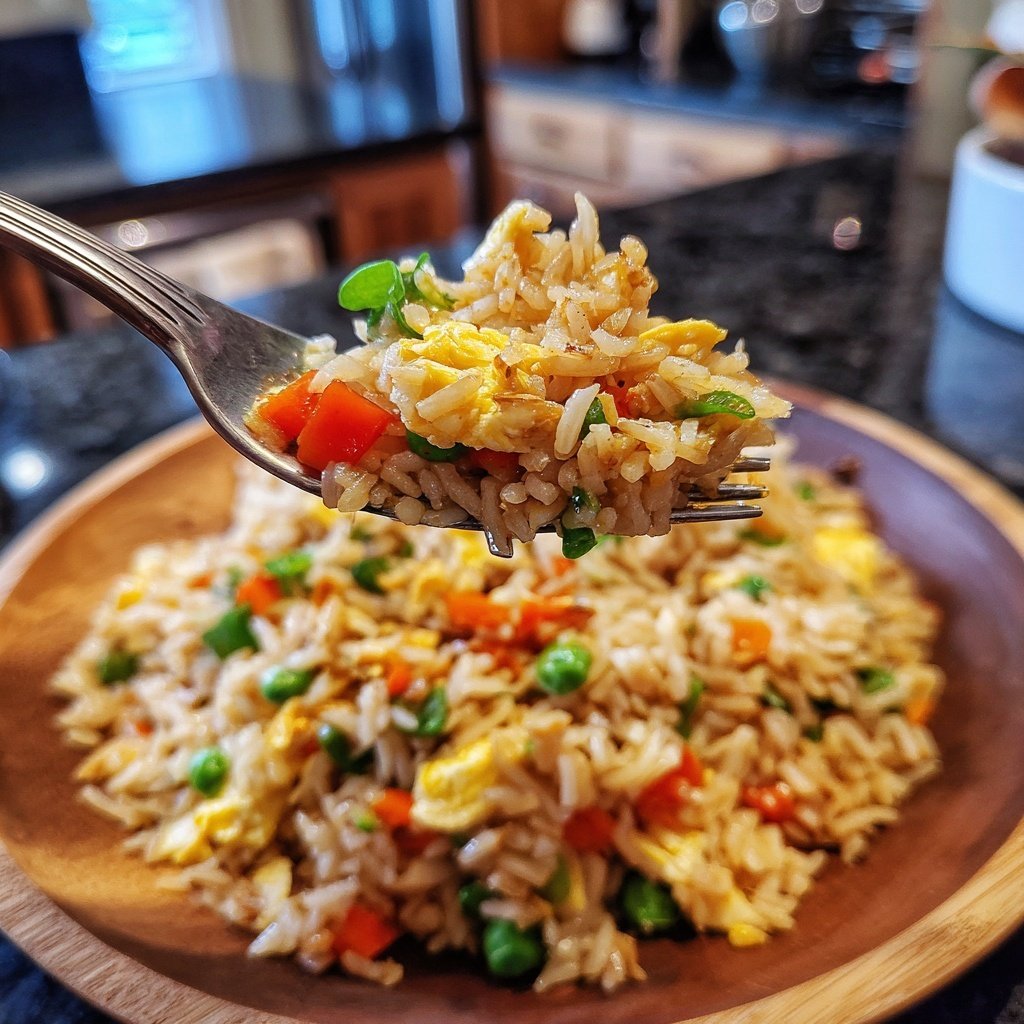 Quick 10 Minute Egg Fried Rice